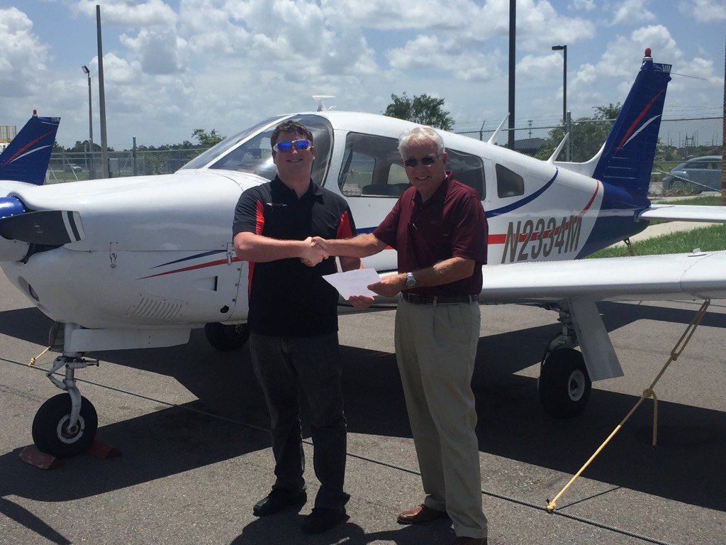 Big time congratulations to Matthew “Maverick” Pickett on the completion of his Commercial Pilot Certificate!