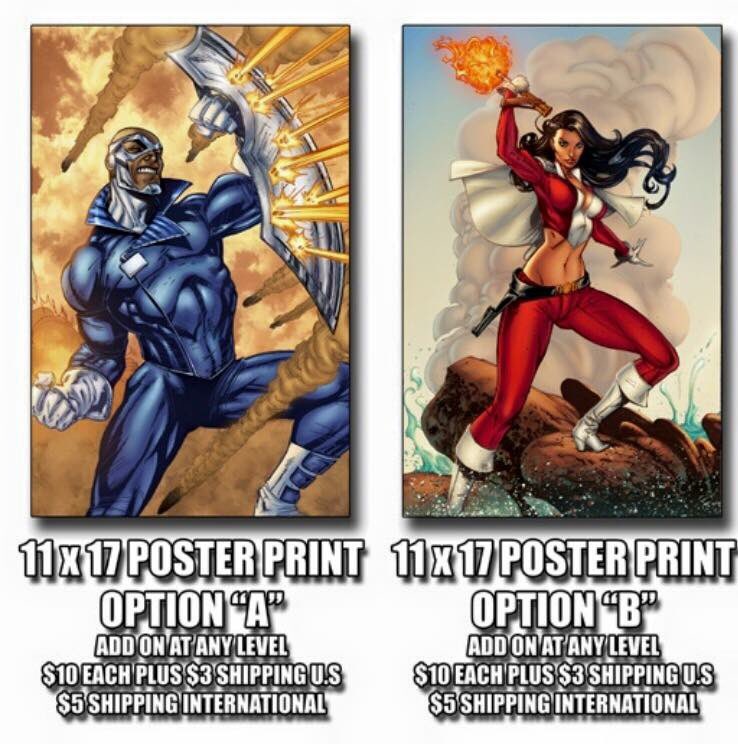 unstoppablecom's tweet photo. 2 weeks left for #ShieldofTheInterceptor #comicbook on #Kickstarter https://t.co/5JawU7AuC2 new #posters added. https://t.co/57kaLKtzea