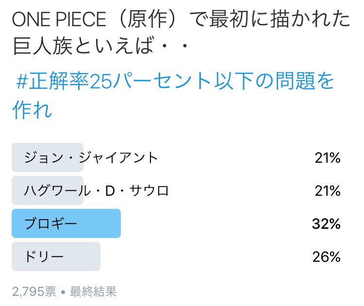 One Pieceが大好きな神木 スーパーカミキカンデ در توییتر 正解はブロギーじゃなくて ジョン ジャイアント でした ルフィに初めて懸賞金がかけられた時に出てきます One Pieceが大好きな神木 スーパーカミキカンデ در توییتر 正解はブロギーじゃなくて ジョン ジャイアント でした ルフィに初めて懸賞金がかけられた時に出てきます