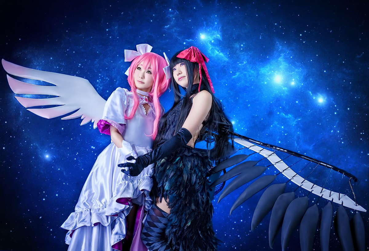 琴音 Pa Twitter 魔法少女まどか マギカ アルティメットまどか みきゃ氏 Mikya Cos 悪魔ほむら 琴音 撮影 相鏡様 I Kyo Com スタジオ コスナ Cosna 衣装と羽はみきゃ氏にお借りしました 艸