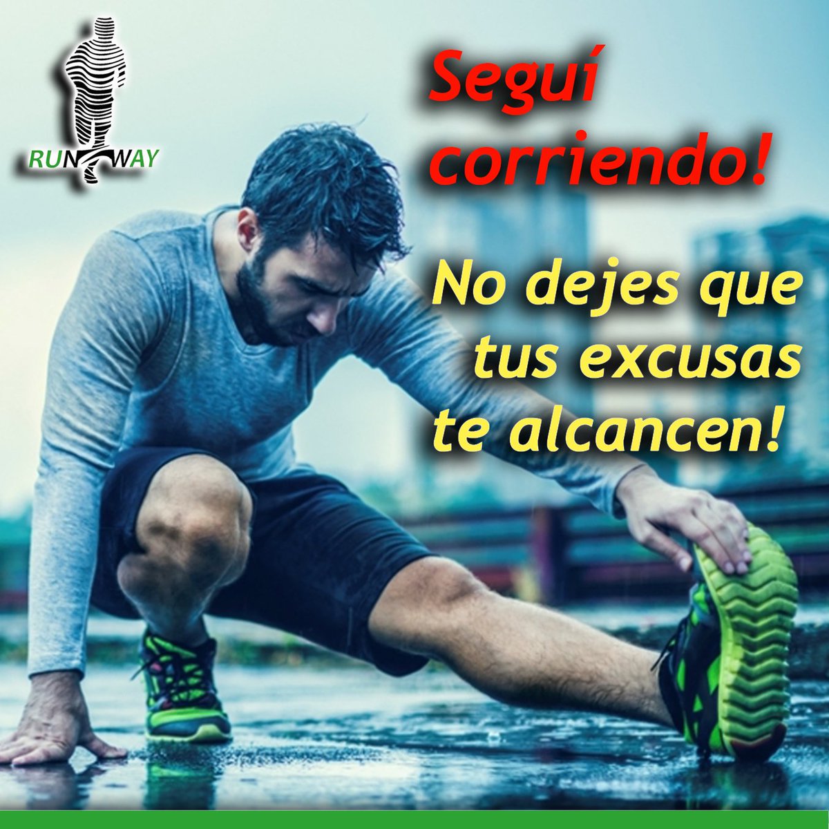 RunWayMvd's tweet photo. No nos cansamos de decirte que tu puedes! #Running #VidaSaludable #SinExcusas https://t.co/vlxXoTJUHP