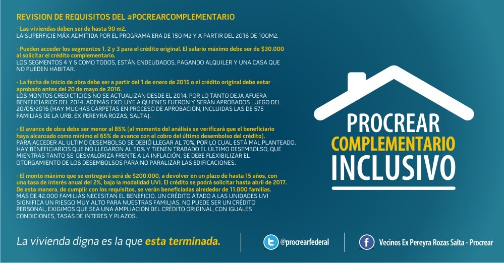 malemale79's tweet photo. Mucha tristeza siento al leer esto. Incluyannos #procrearfederal #procrearcomplementario #pereyrarozas es un derecho https://t.co/VKeu33Efhi