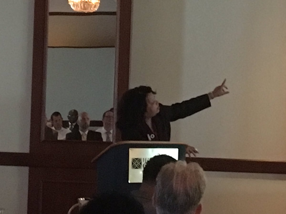 CuyaLandBank's tweet photo. The foreclosure process is a complex one. Judith Miles from Prosecutor’s office discusses case prep. #foreclosure101 https://t.co/qCrYQuHbAc