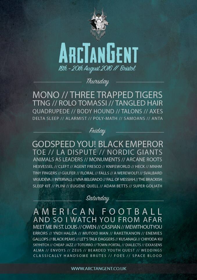 ELEVEN of our bands are playing at <a href="/ATGFestival/">ArcTanGent</a>! That's just got 🍻 written all over it