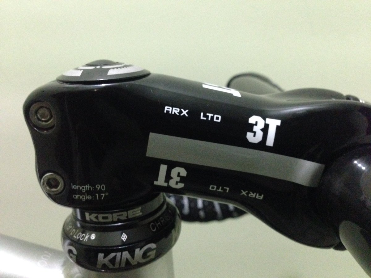 WTS : Stem 3T LTD 90mm 17 derajat #fnfjb WA 089611238325