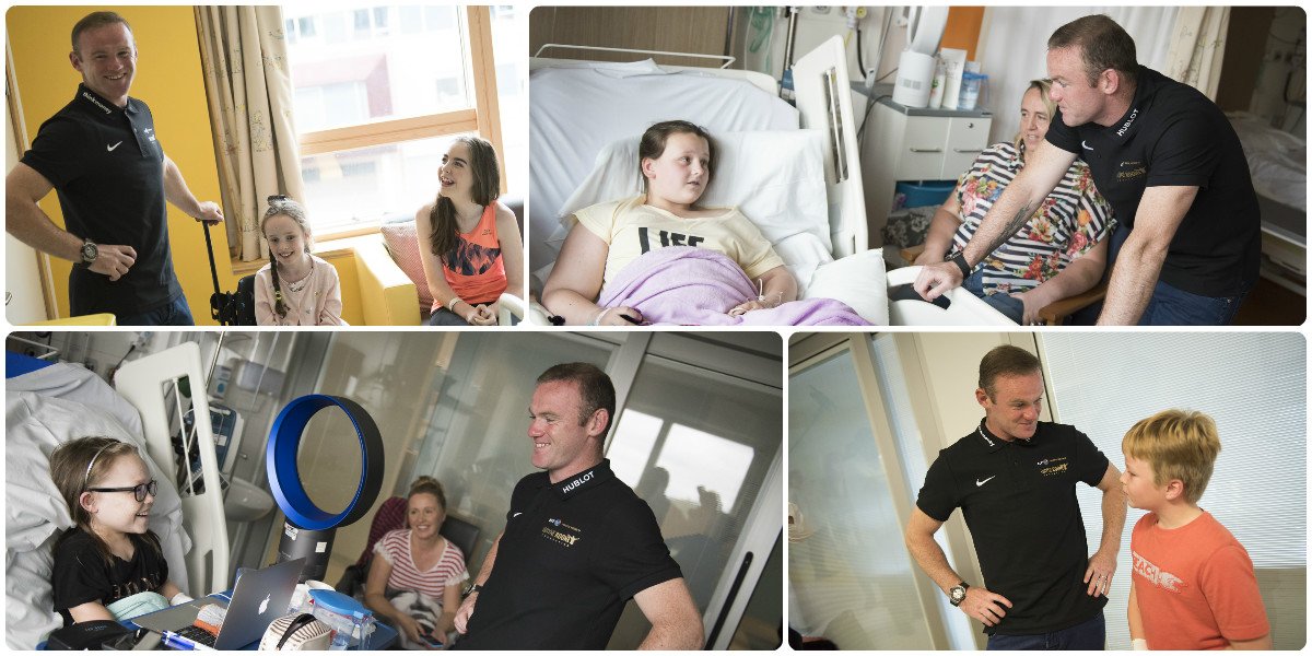 AlderHey's tweet photo. Good luck and enjoy your testimonial @WayneRooney! Thanks so much for making us one of your charities #MUFC #EFC https://t.co/uoCDs6QOFT