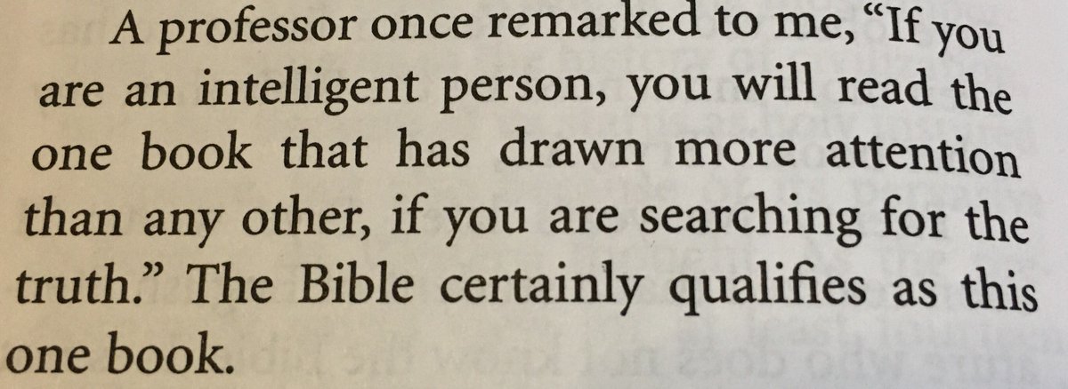 BaseCampPeak's tweet photo. Great stuff from Josh McDowell’s book. ‘The new evidence that demands a verdict.’ https://t.co/82KSNJ29uF