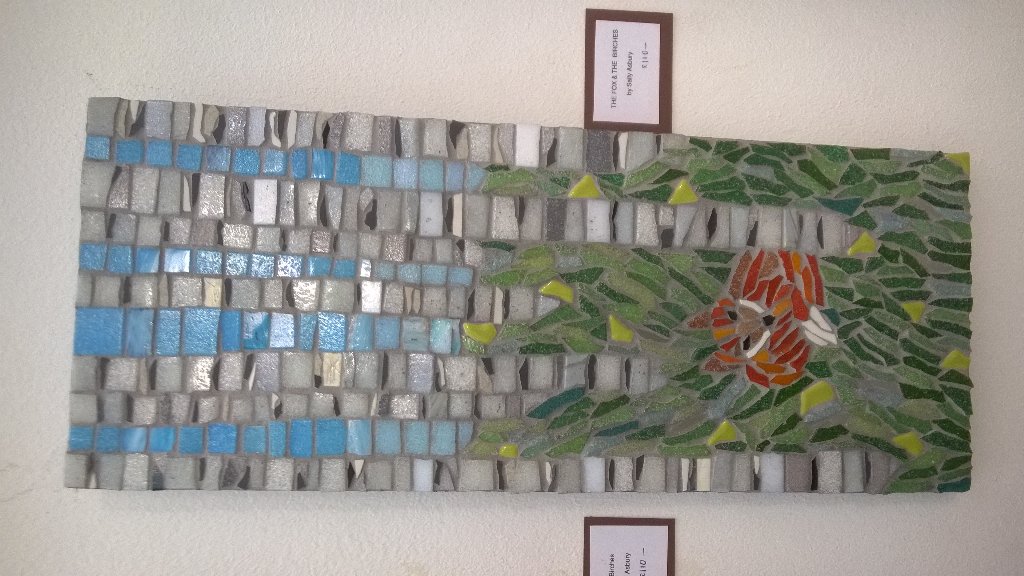 PhilBartonKBT's tweet photo. Great day following @FGArtsTrail-art in churches, cafes, libraries, est agents, charity shops, pubs, comm'ty centres https://t.co/LMbLYYgg2r