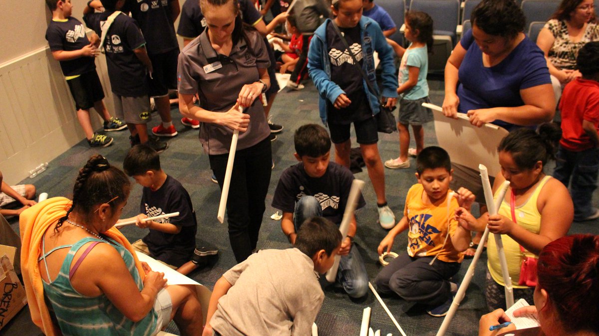 STEMmakers's tweet photo. We hosted 100 individuals from the Houston @NeighborhoodCtr for a #MakerExpo. We all had a BLAST #making together https://t.co/gxG2xH6MFg