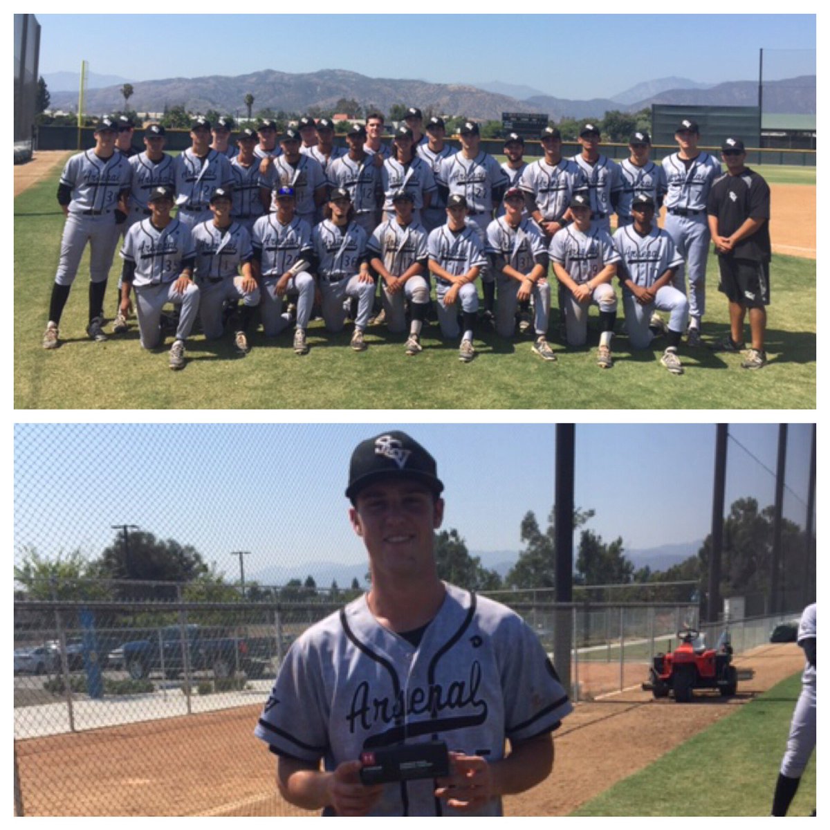 BaseballFactory's tweet photo. Congratulations to SGV Arsenal for winning the #UASW 17u Championships and John Dearth taking home MVP Honors! https://t.co/ASiom379C0