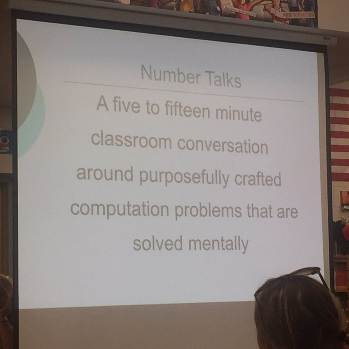 TeachinMyTribe's tweet photo. #numbertalks with 3-5 math teachers with LeAnn Davis! @numbertalks #teachfentress https://t.co/clOEe7r5lj