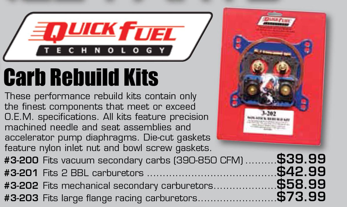 AADiscountAuto's tweet photo. #QuickFuel #Carb #RebuildKits starting from $39.99 EA.
Runs until Aug 31, 2016.
https://t.co/3zoyYF2Iy7 https://t.co/MMGfv15p6r