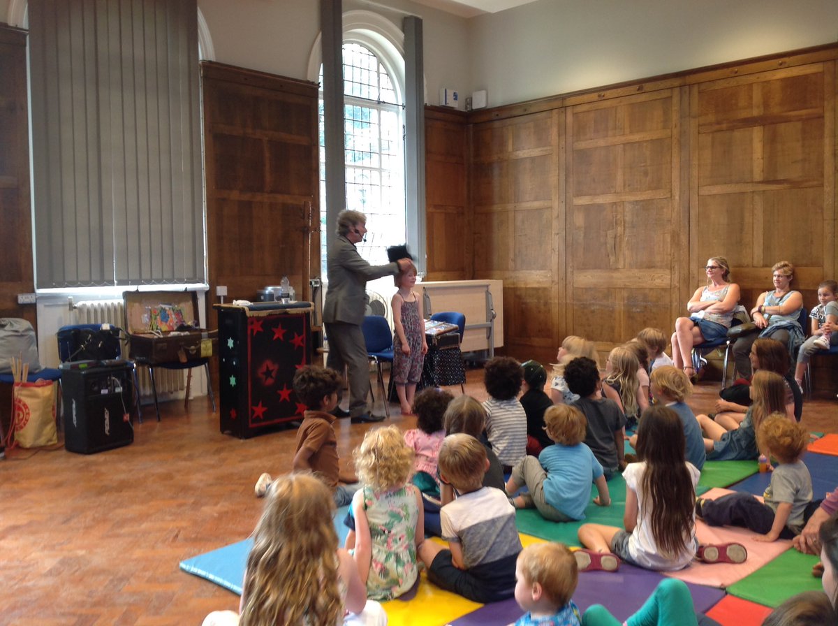 YorkExplore's tweet photo. Abracadabra! Didn't we have a fab time at the magic show today! @YorkExplore https://t.co/D6fVOpaOAC