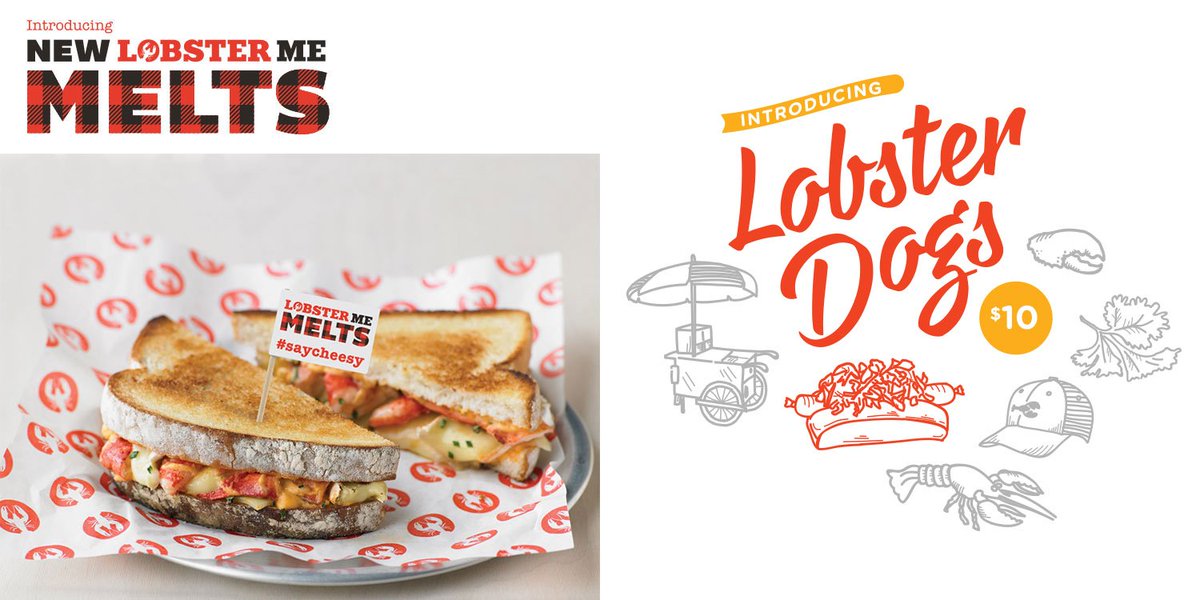MightMain's tweet image. Today's new work: Melts &amp;amp; Lobster Dogs campaigns for LobsterME in Las Vegas, SF &amp;amp; MD. bit.ly/2b2wQvj
