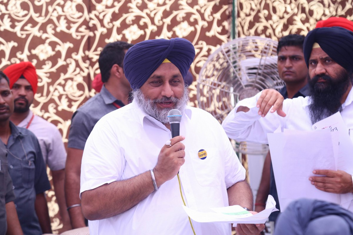 officeofssbadal's tweet photo. Disbursed grants of more than Rs. 12 crores for various development-centric works during today's Sangat Darshan https://t.co/RE9glKuhf8