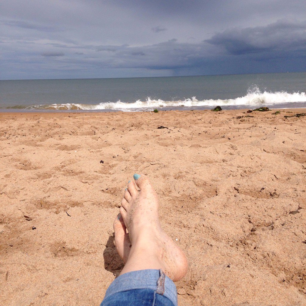 SandraOrd1's tweet photo. Day at the beach with Jonathan. #standrewsbeach #standrews https://t.co/LwJw7qjP19
