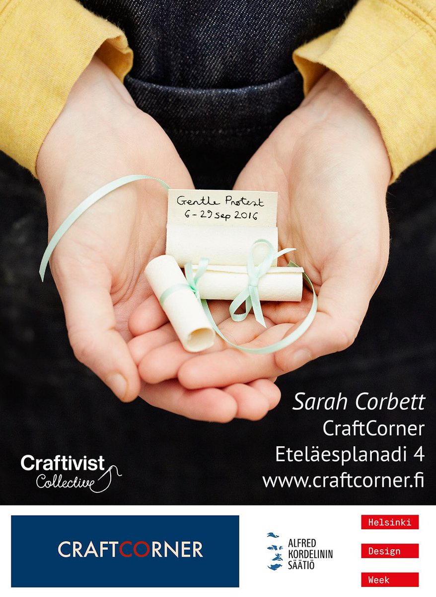 Craftivists's tweet photo. ✂️ BOOK limited tickets to our #GentleProtest #craftivism workshops &amp; #wellmaking Clinic👉🏼 https://t.co/yeX4CKzQji https://t.co/lji41uEiNw