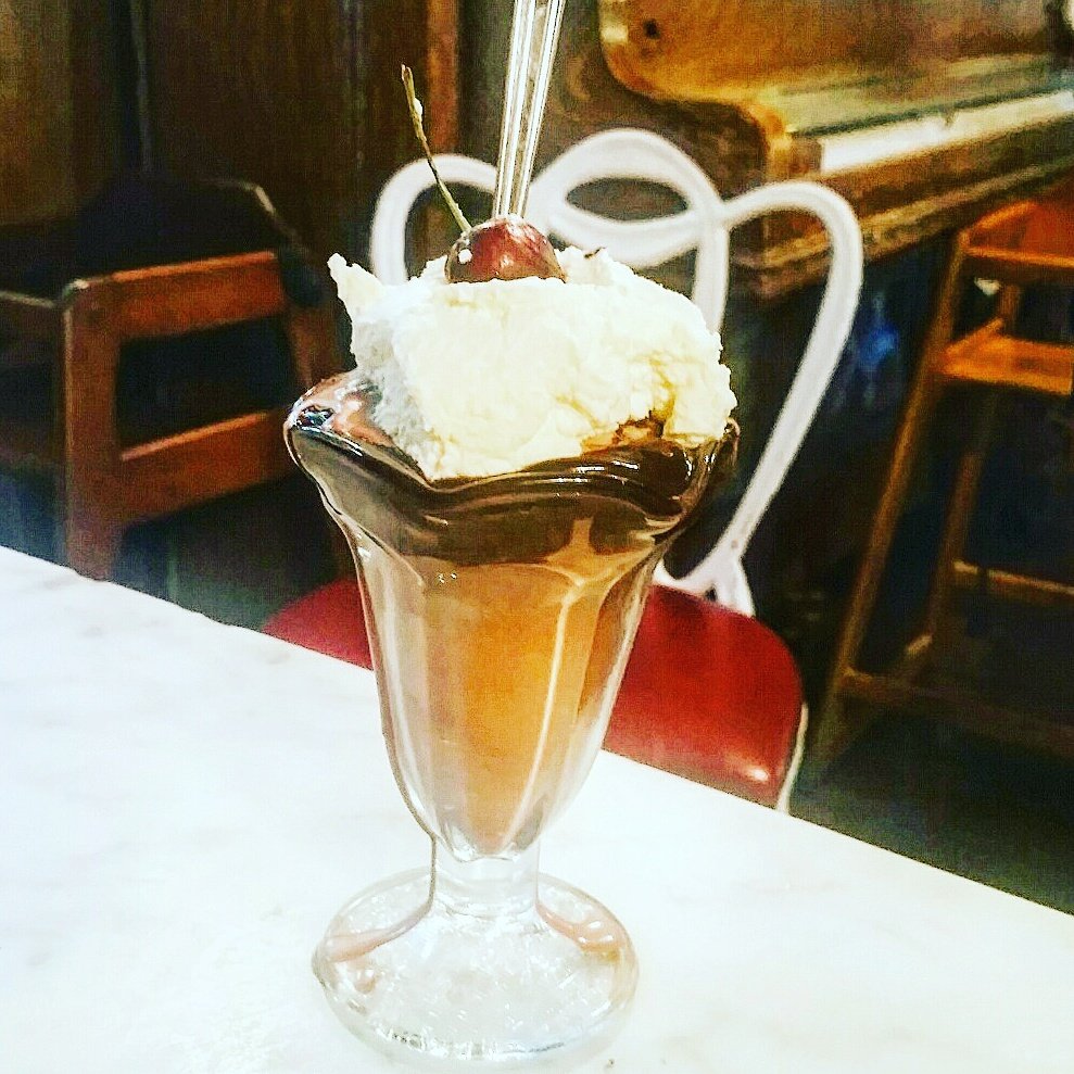 Hot Fudge Sundae at Sundae School @sundaeschoolicecream