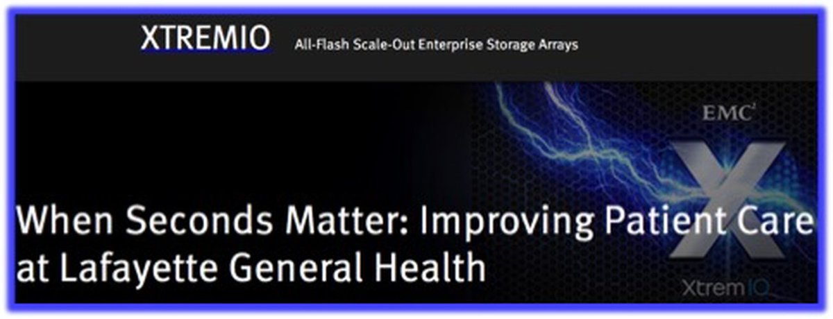 lesleym007's tweet photo. Learn how Lafayette General Health is Improving Patient Care #EMC #VMworld https://t.co/fN9FxVsPyp #EMCer https://t.co/8nIy4I5SGV