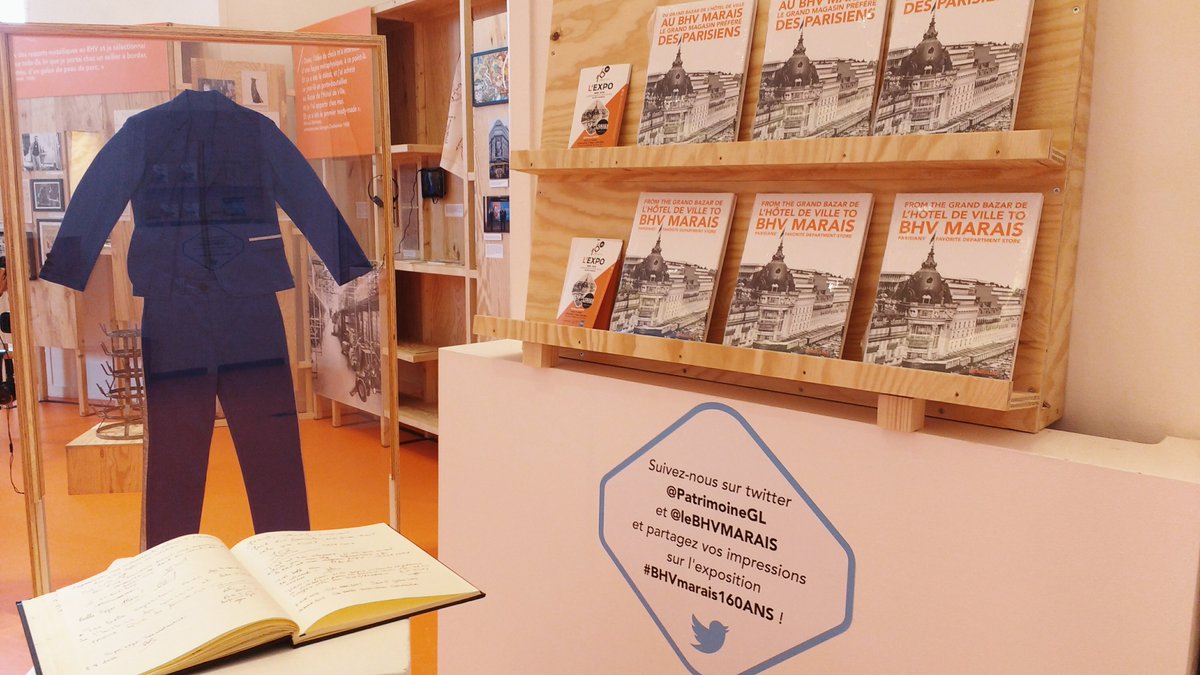 PatrimoineGL's tweet photo. #BHVmarais160ans J-1 avant la sortie de la monographie @AssoulinePub sur @leBHVmarais en exclu dans nos rayons ! https://t.co/58FVDvxToN