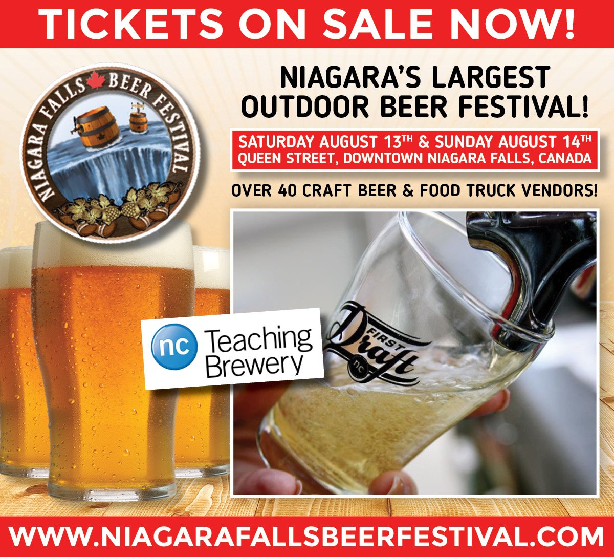 NCTBrewery's tweet photo. Next weekend we're at the @NFBeerFest pouring #CherryLager and some unique #StudentBrews! Come try something new! https://t.co/IEN4rv6gxz