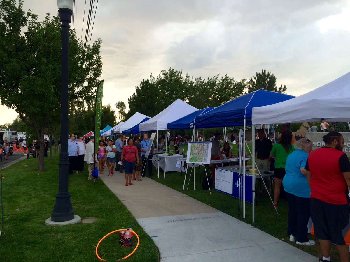 Good turnout and City staff presence last night at Groove in the Grove <a href="/SLCCorpPlanning/">Planning Division</a> <a href="/slcmoves/">SLC Transportation, Engineering, & Streets</a> <a href="/slcrda/">Redevelopment Agency of Salt Lake City (RDA)</a> <a href="/slcmayor/">Mayor Erin Mendenhall</a>