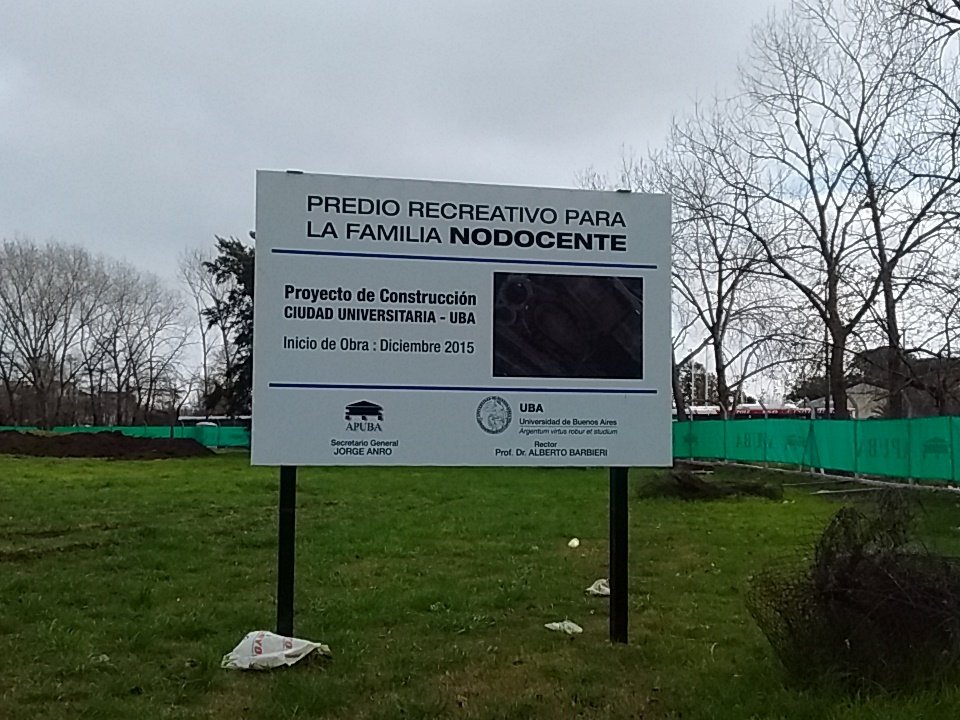 APUBA's tweet image. Campo de Deportes de APUBA: el comienzo de un sueño. Muy pronto en #LaPostaTV