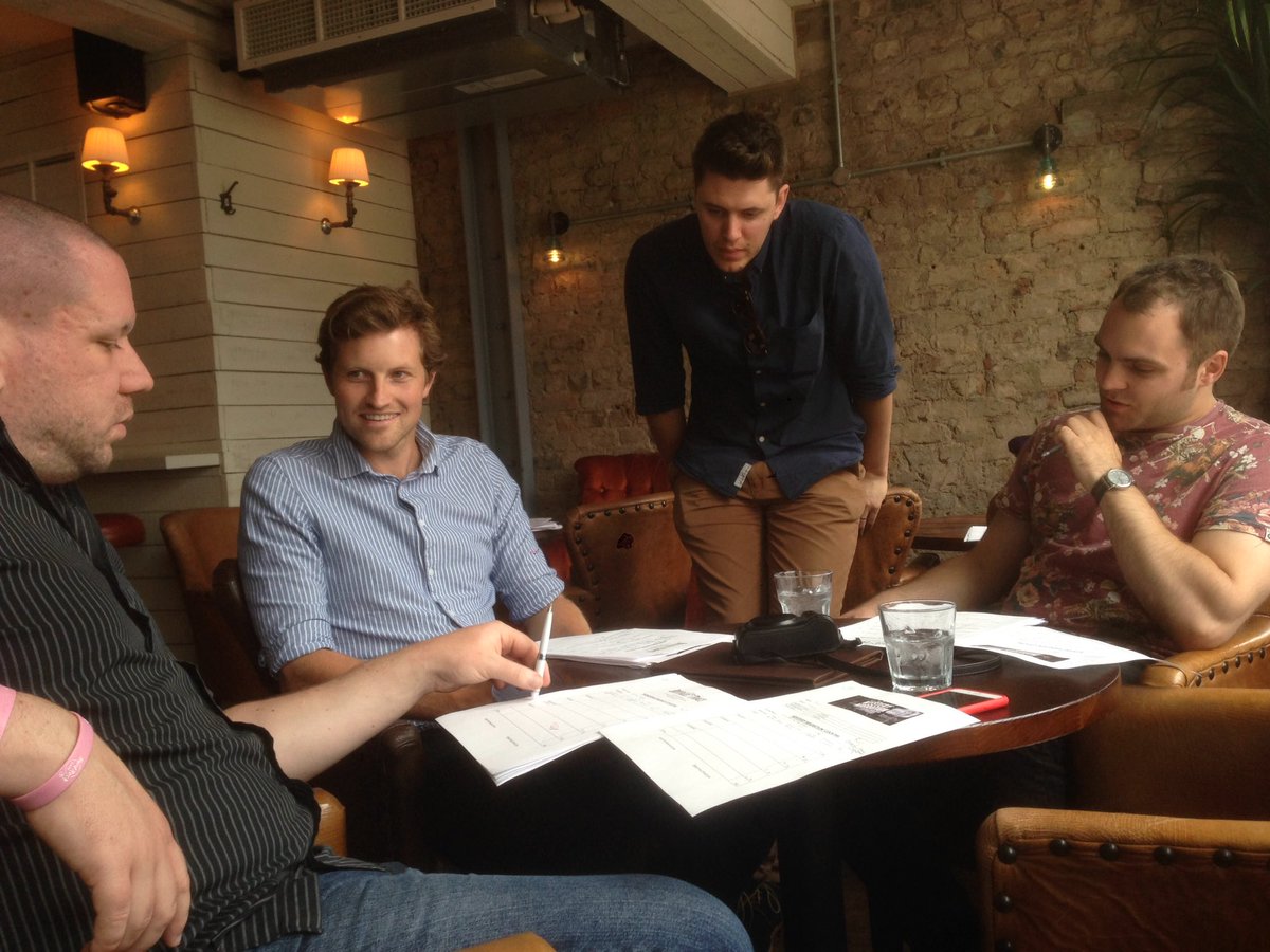 Judges are slurring whilst deliberating so you know it's been a success #mysterymigration <a href="/ElGatoNegroFood/">El Gato Negro Tapas</a>