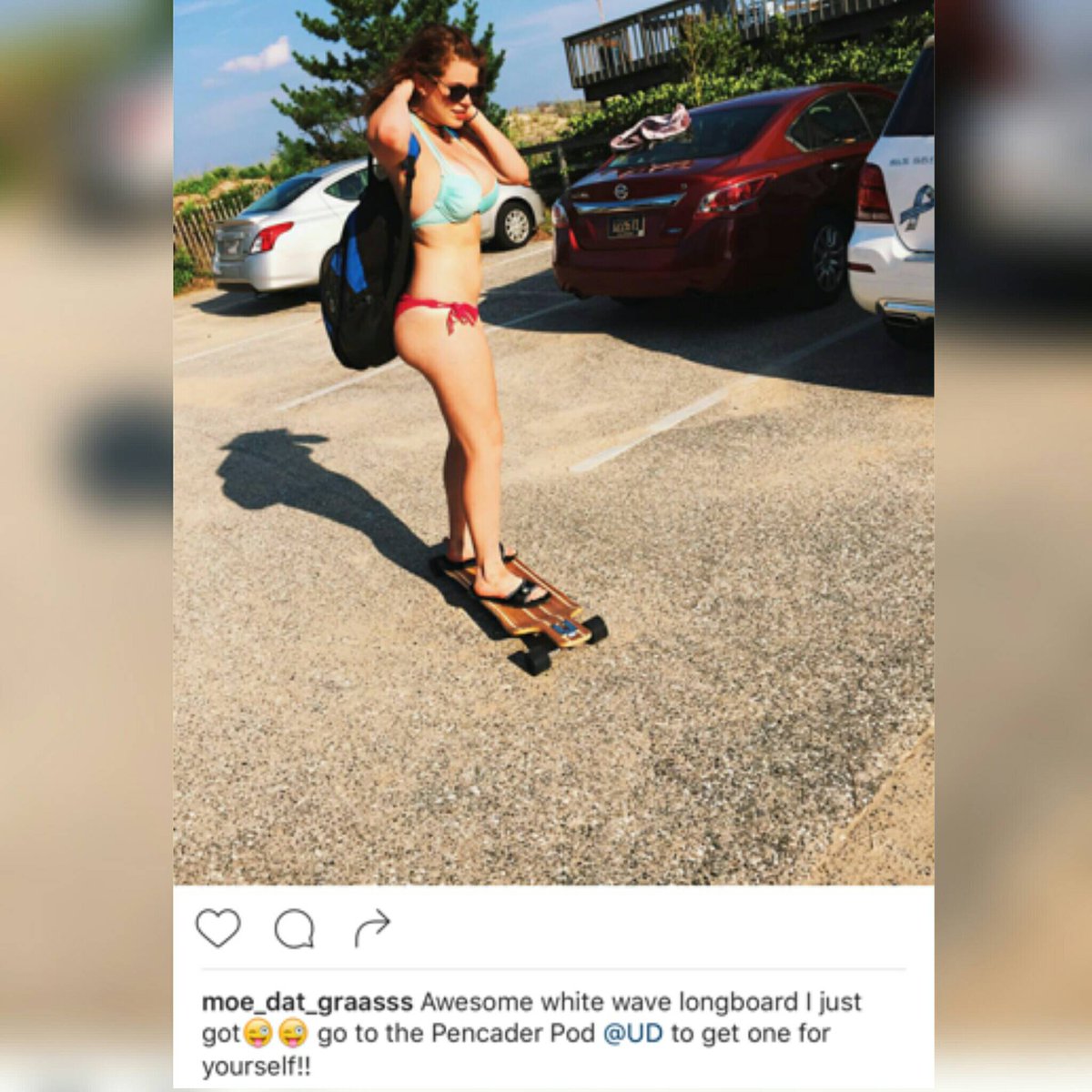 whitewaveboards's tweet photo. Thanks for the shoutout Lyndie! You look 💯 on that Warrior! #WhiteWaveWednesday #udel https://t.co/Z3gnKWGSAQ