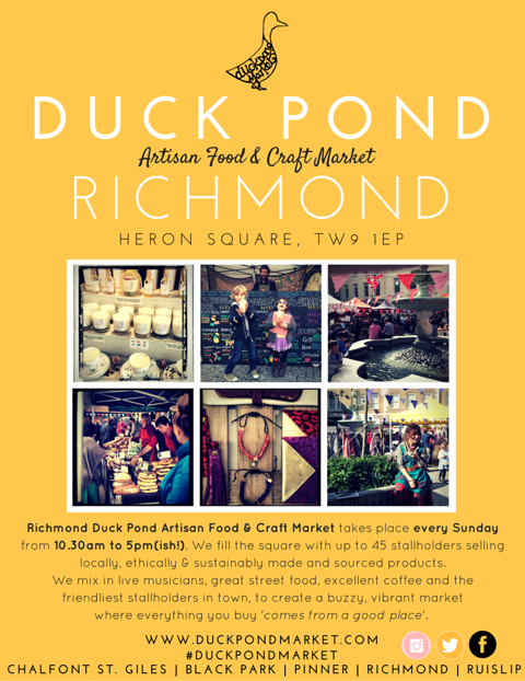 Thread_story's tweet photo. We're going to be @duckpondmarket in Richmond on Sunday 7th, it's by the river with great stuff on sale! Come down! https://t.co/dF0CHWCsU3