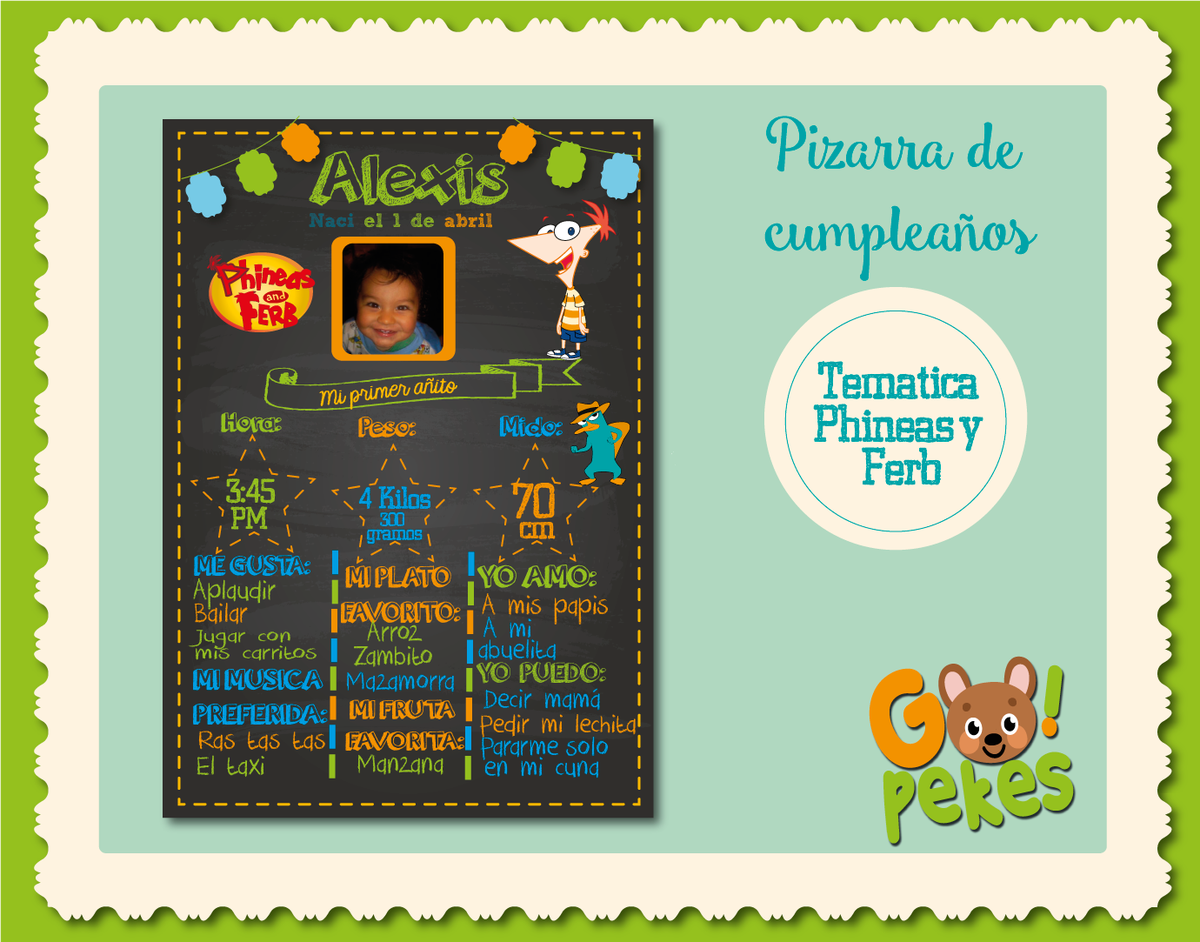 gopekes's tweet photo. #GoPekes Pizarra de cumpleaños
tematica Phineas y Ferb
#ChalkboardOfTheDay #birthday https://t.co/l3I8t4dbX1