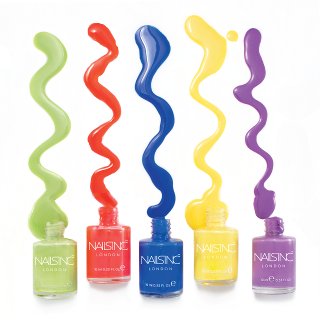 O2's tweet image. Stand out with the @nailsinc Brazil Brights collection for only £15.95 with #O2Priority o2lin.kr/2aBBsb6