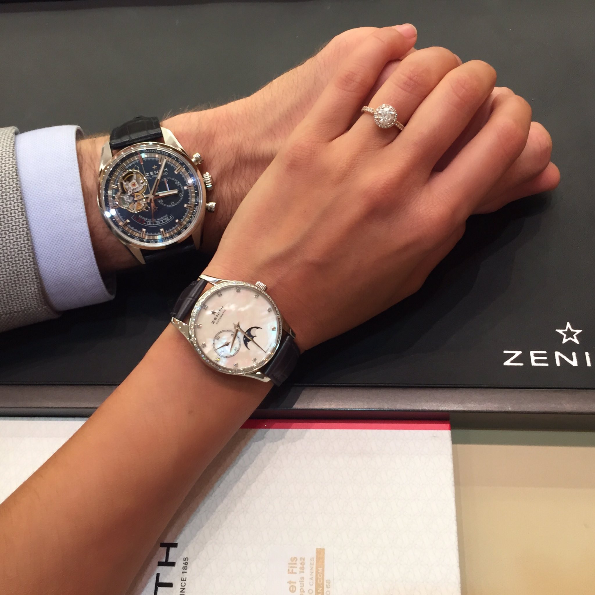 Zenith Elite Ultra Thin Lady Moonphase Watch