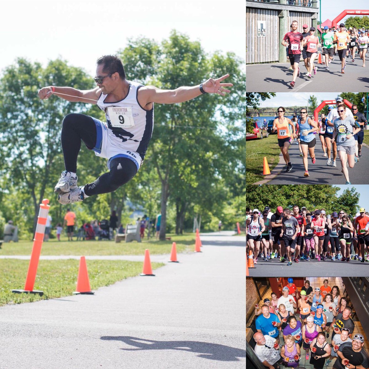 FrederictonBeer's tweet photo. Thanks @DailyGleaner @LoriGalWrites @CTVNews @NickMooreCTV for the great coverage of #NBDayRunningWeekend https://t.co/1VsPs8Ilg9