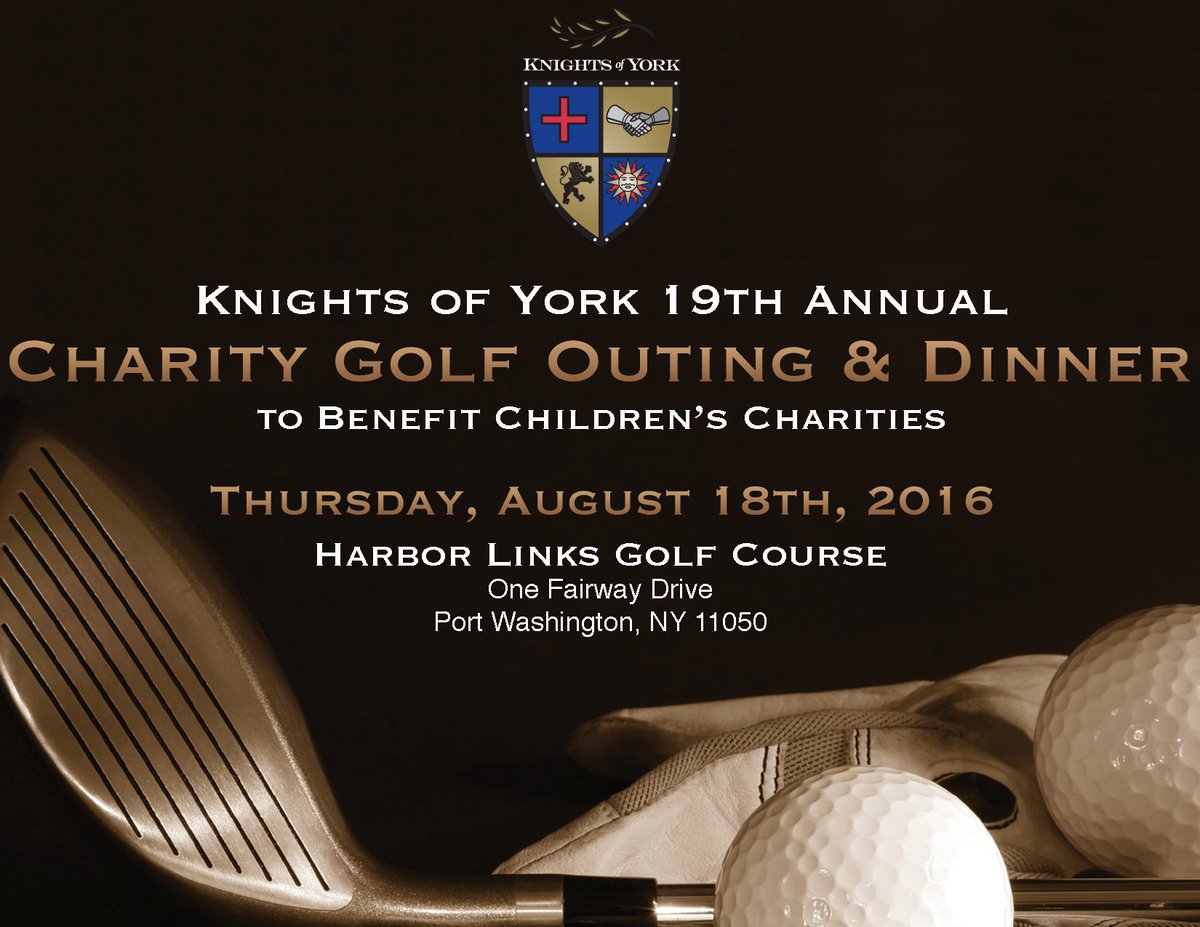 KnightsofYorkNY's tweet image. Get ready to "tee-off" next Thursday #golftournament #fundraising #greatraffles
