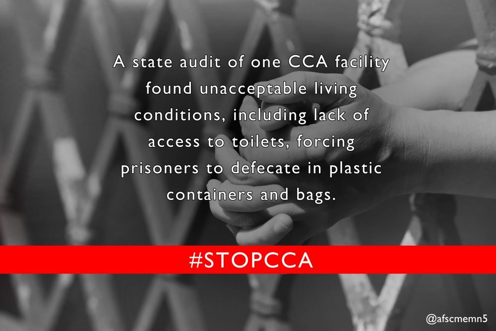 WhenWeAll's tweet photo. Private prisons are more dangerous for inmates and staff https://t.co/qZtPAjHwAu https://t.co/1h12EsjuVo