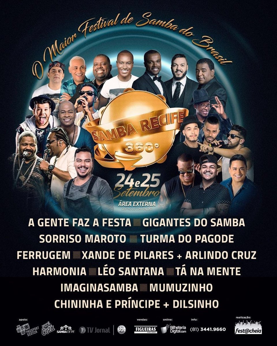 FestaCheia_'s tweet photo. O MAIOR do Brasil é nosso! #SambaRecife https://t.co/7NQJ2ZbcIN