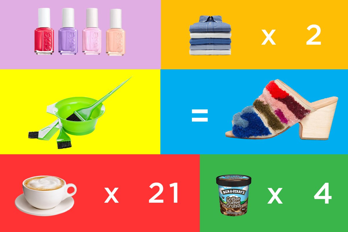 repeller's tweet photo. So, you want a pair of new shoes, huh? Let's do some #FashionMath https://t.co/1gYd8hZ8xj https://t.co/ED0cuKLnUZ