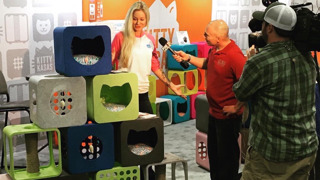 <a href="/MikeDoria/">Mike Doria</a> <a href="/FOX5Vegas/">FOX5 Las Vegas</a> Thanks for stopping by our booth @superzootweet #SZ16 #adoptdontshop