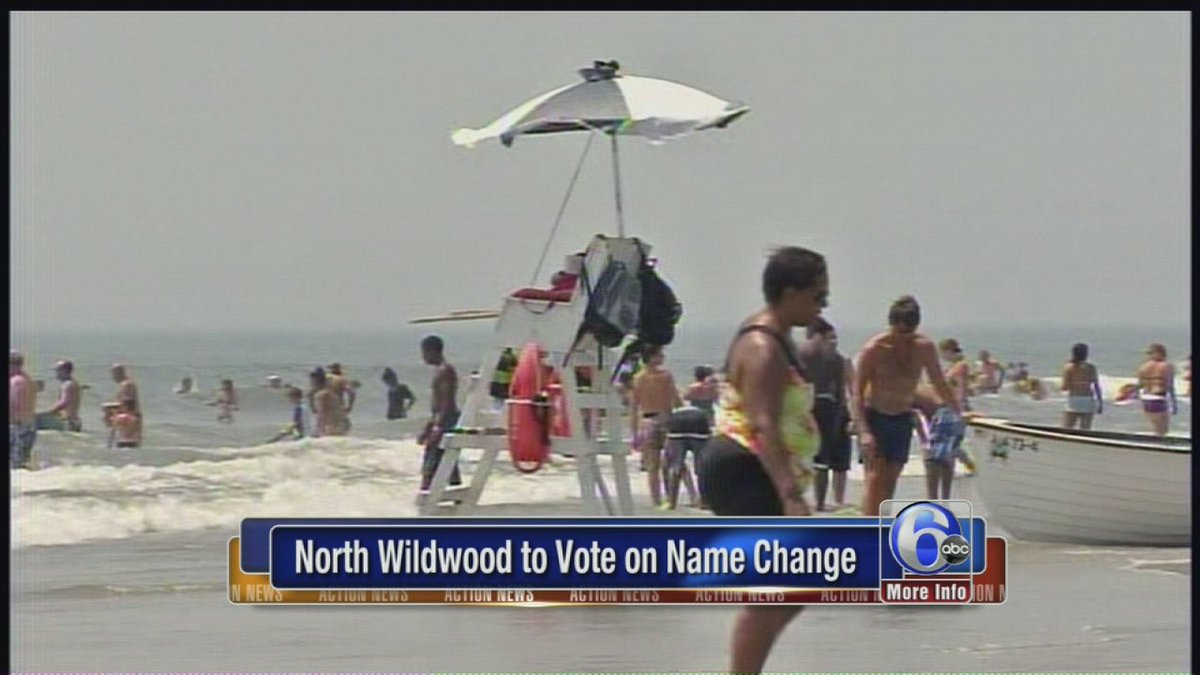 6abc's tweet photo. North Wildwood, NJ to vote on name change #6abc - https://t.co/ya5a0N1ANm https://t.co/J80pNQsa12