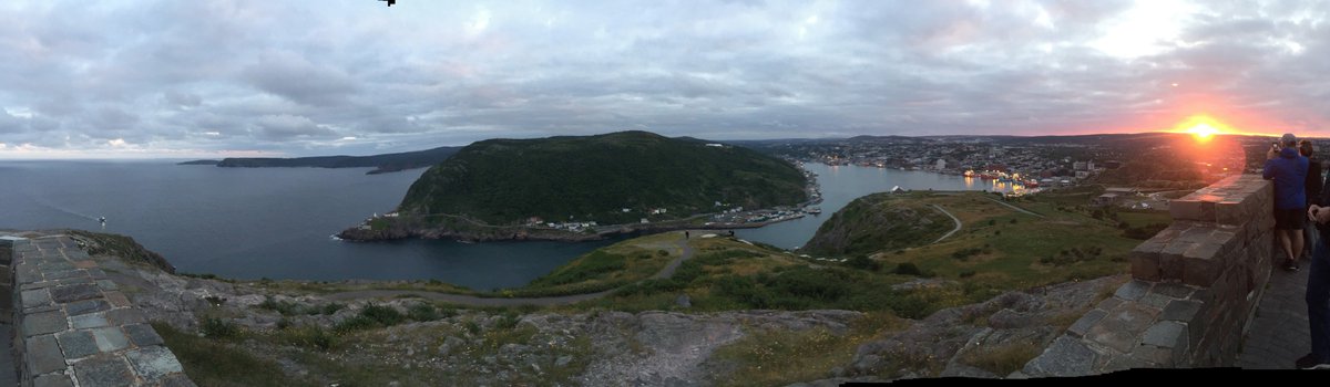 catchsharestudy's tweet photo. Beautiful sunset yesterday at #IMCC4 #stjohnsnl and looks like today's will be, too! https://t.co/nmeIFeEdLw