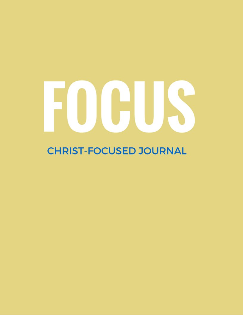 Christian Entrepreneurs! Check out our new FOCUS Journal #Christian #journal #Christfocused #entrepreneurs #focused