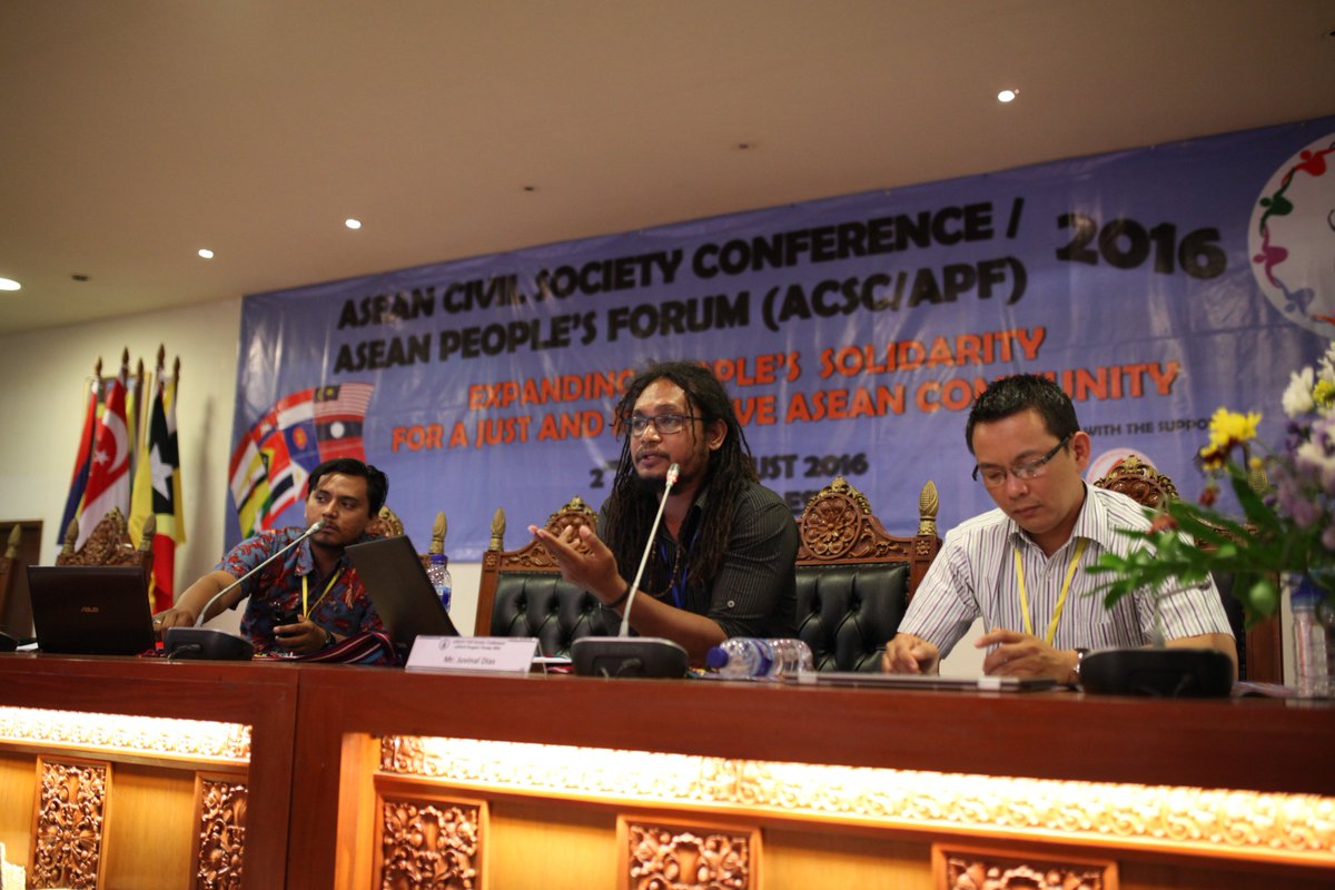 Video: <a href="/AseanPF/">ASEAN Peoples' Forum</a> #APF2016's plenary 2 on Maritime and Territorial Issues on ASEAN Peoples bit.ly/2avl6zD