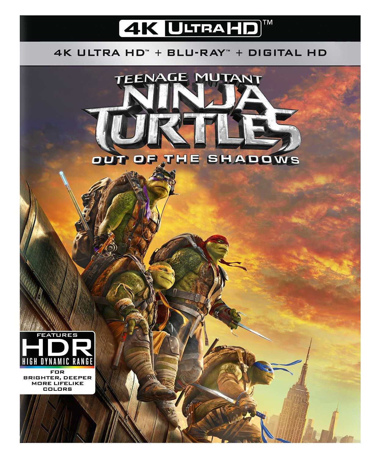 Teenage Mutant Ninja Turtles [4K Ultra HD Blu-ray/Blu-ray] [2014