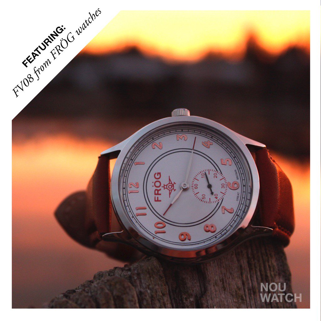 nouwatch's tweet photo. Last photo of the feature!
The beautiful FV08 from @frogwatches 🐸🌇 https://t.co/Tj4nyYXzuG