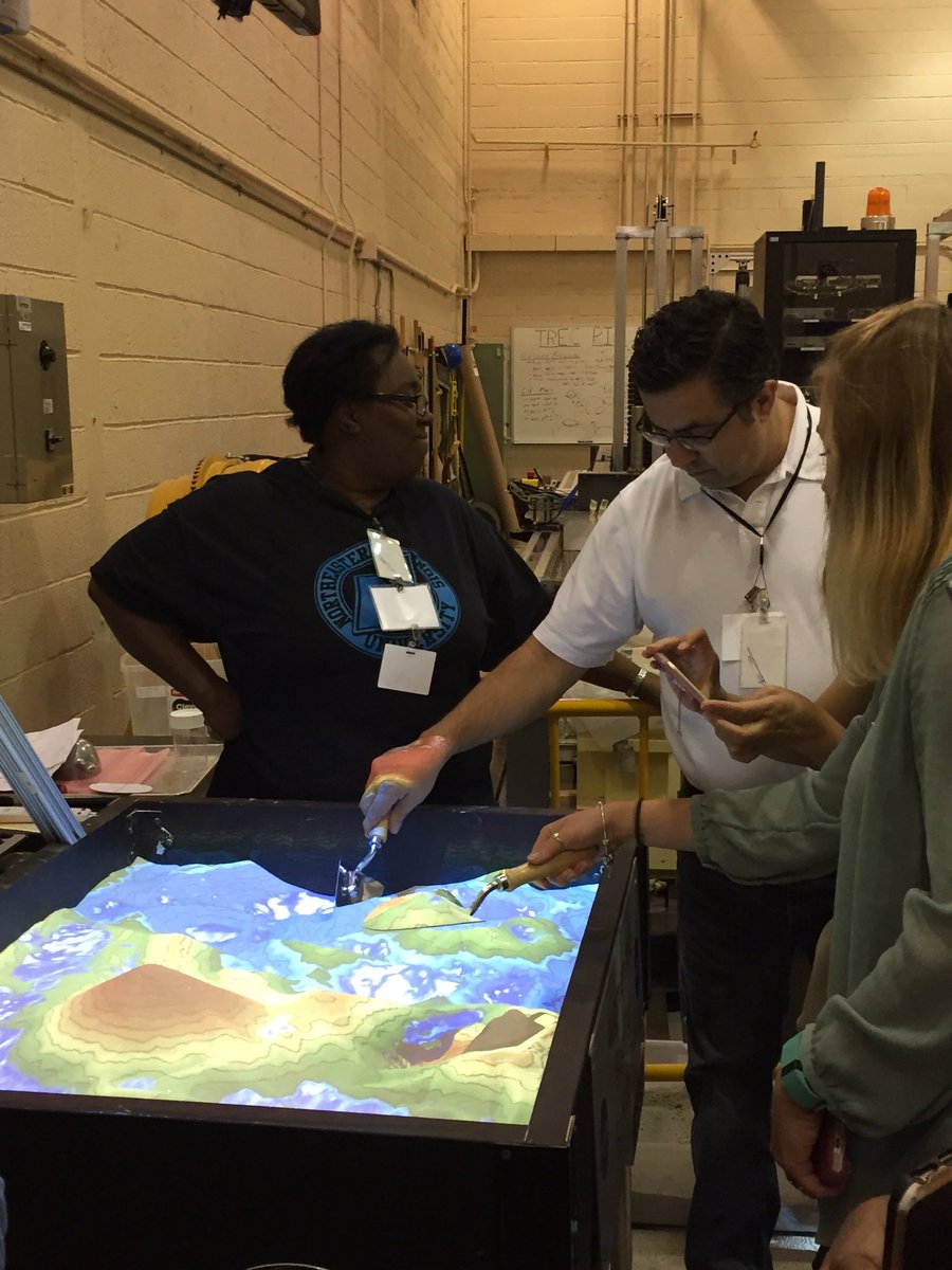 jst477's tweet photo. #NASAMEI2016 just playing in the sandbox. 👍 @NASAglenn https://t.co/U2prl0tD8S