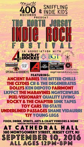 Check out a rare full band Pixl-Visionary performance on 9/10 at the North Jersey Indie Rock Festival in Jersey City