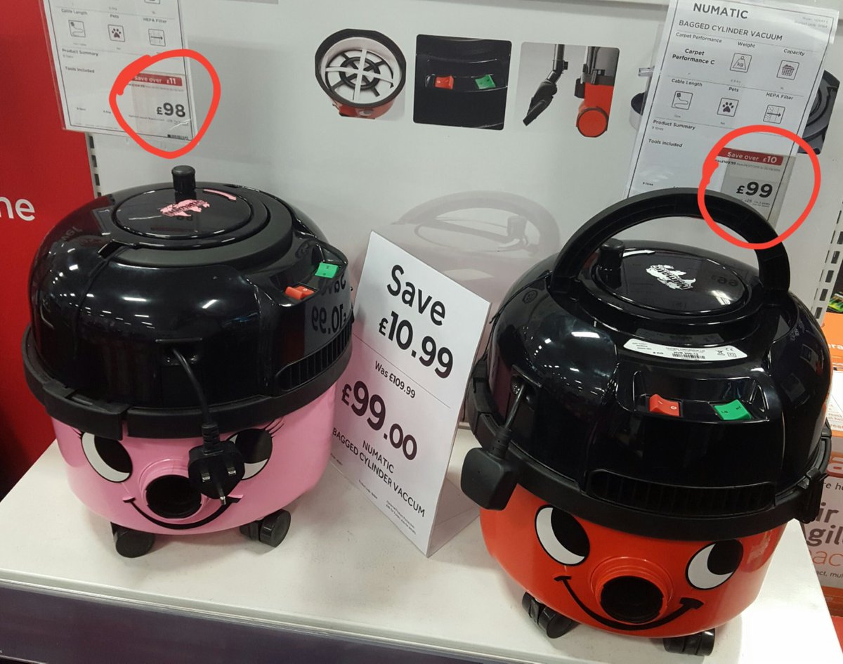 JM_Underwood's tweet image. Very sad to see that the gender pay gap persists even in the anthropomorphic hoover community.