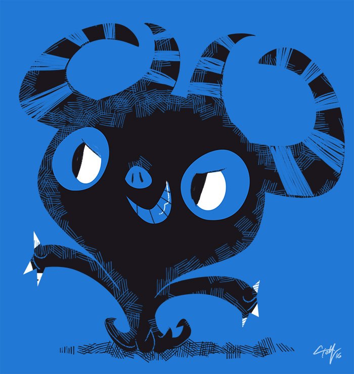 pixeltomu's tweet photo. Here's a quick #Ippity from #MonstersGo https://t.co/pSnm83xVVM