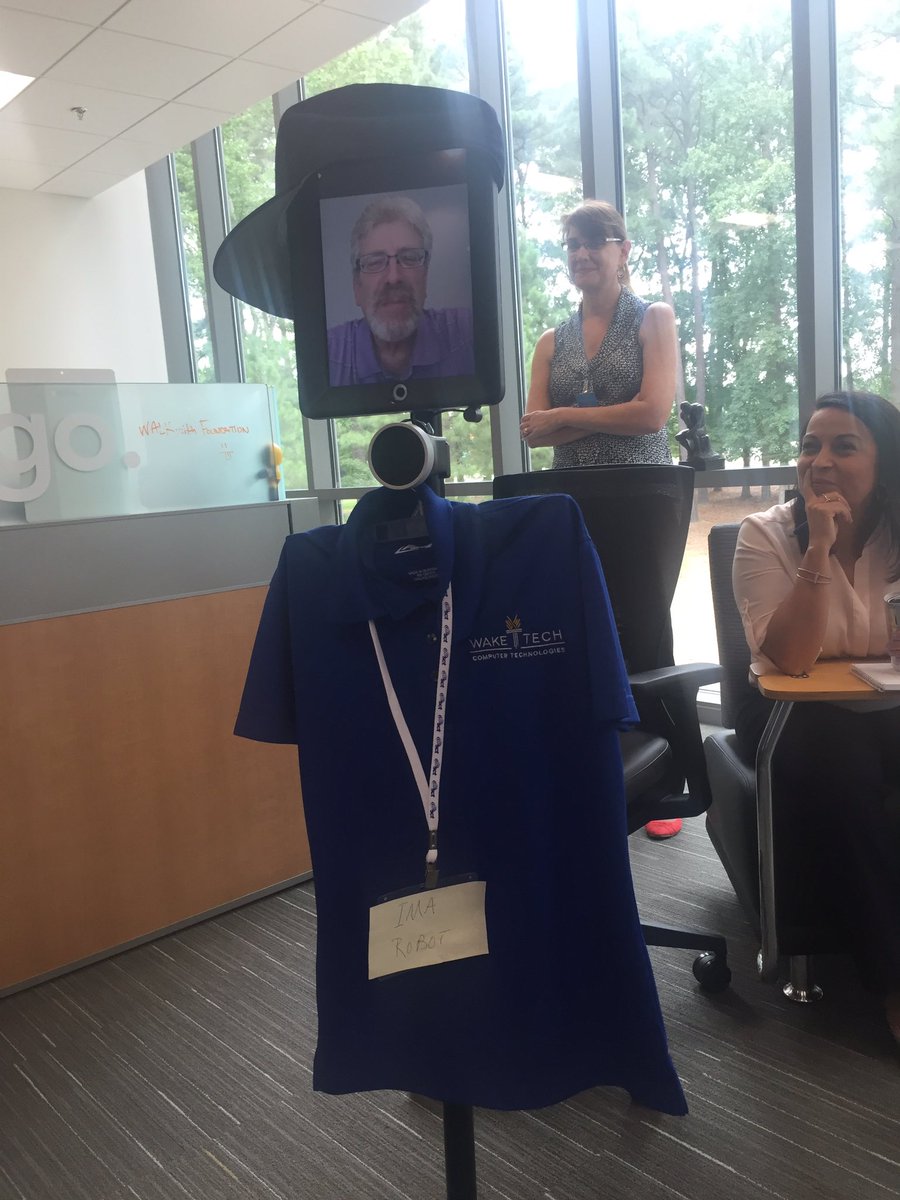 WTDigiComm's tweet image. So this happened today... #doublerobotics #sheldon #TheFutureIsNow